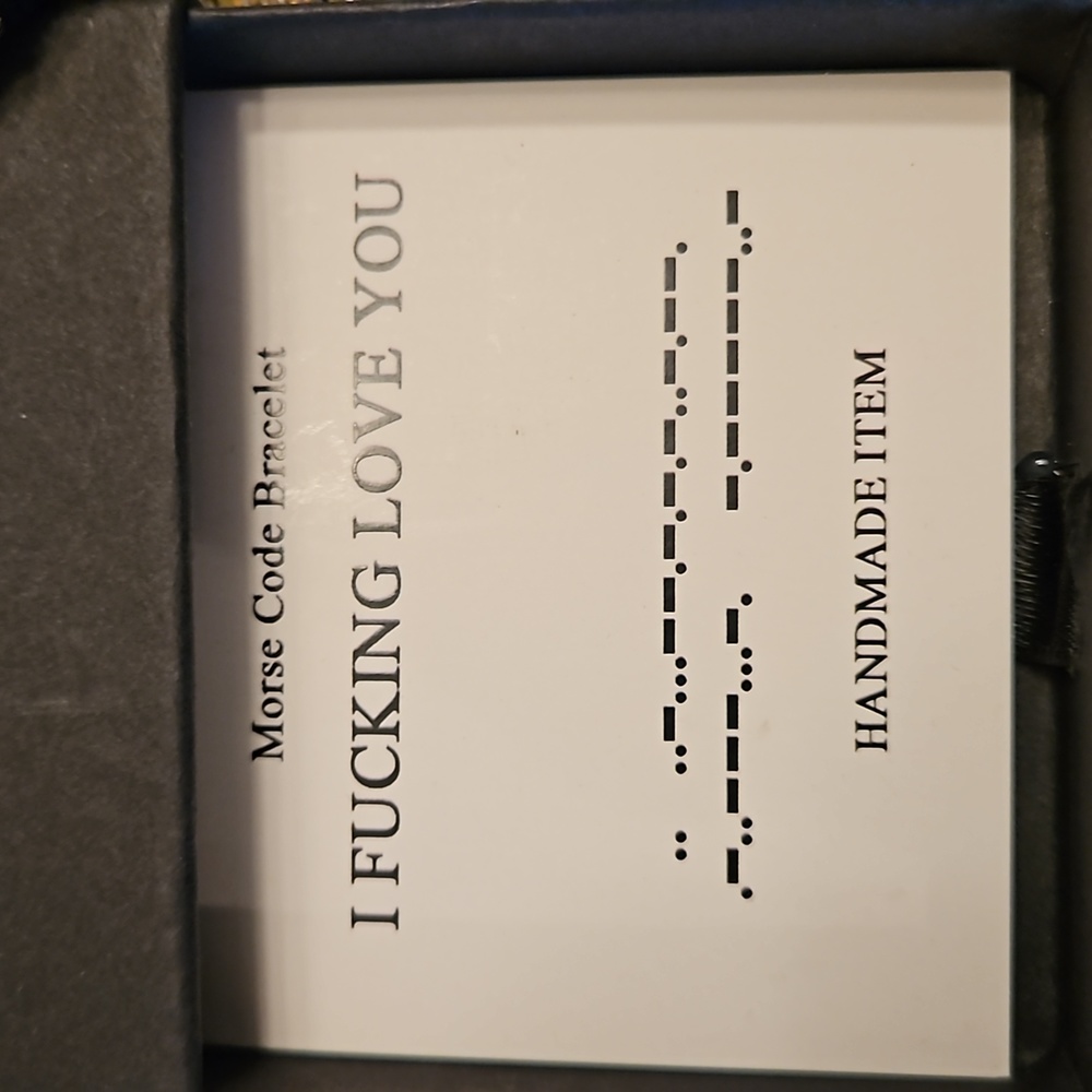 Morse Code Bracelet - image 2